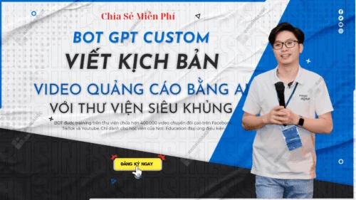 Share Bot GPT Custom - Viết Kịch Bản Video Quảng Cáo Bằng Ai