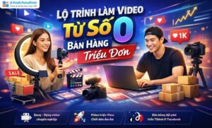 Lộ Trình Làm Video Từ Con Số 0 – Bán Hàng Triệu Đơn