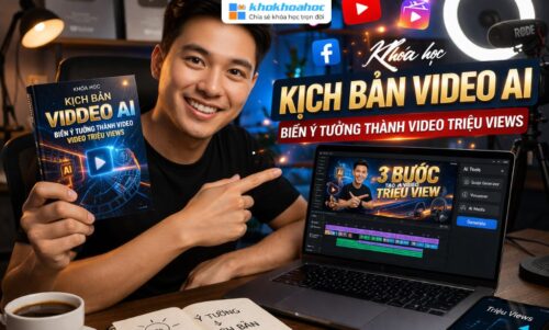 Share Khóa Học Kịch Bản Video AI: Tạo Video Triệu View Không Cần Kinh Nghiệm