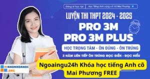 Ngoaingu24h Khóa học tiếng Anh cô Mai Phương FREE