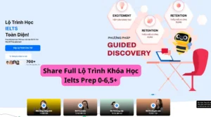 Full Lộ Trình Khóa Học Ielts Prep 0-6,5+ Mới Nhất