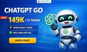 Tài Khoản ChatGPT Go Giá Rẻ Chỉ 149K/12 Tháng – Nhận Nhanh 1 Phút, Bảo Hành Rõ Ràng