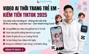 Khóa Học Tạo Video Thời Trang Trẻ Em Bằng AI Miễn Phí 100%