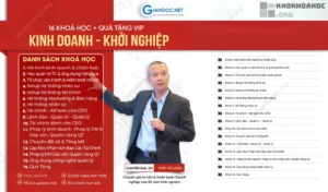 Combo 16 Khóa Học GiamDoc.net Thầy Vũ Long